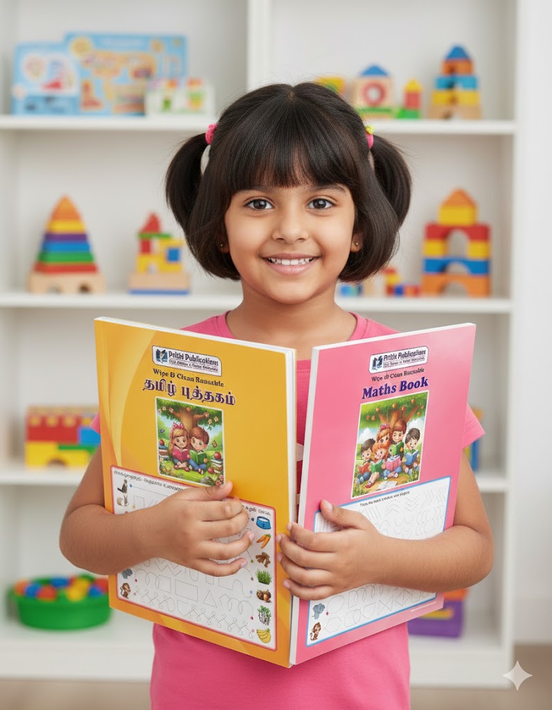 Reusable Tamil & Maths Practice Books Combo - Level 1 - Image 4