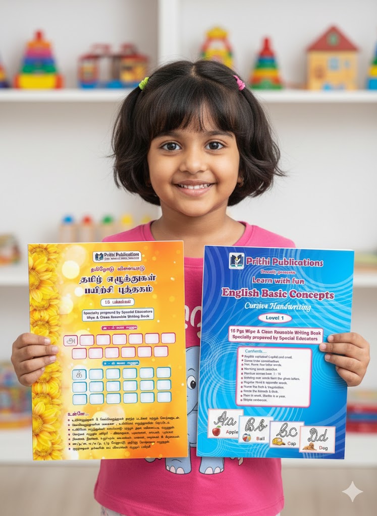 Reusable Tamil & English (Cursive Writing) Combo - Image 4