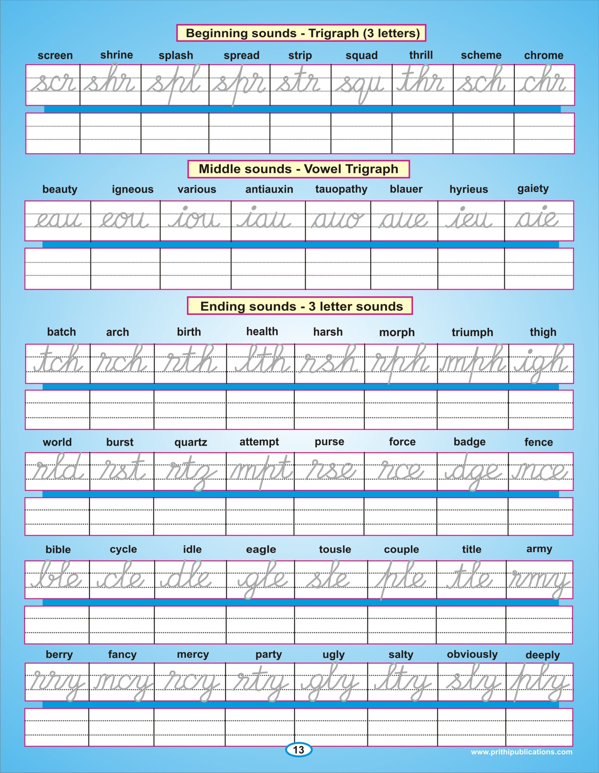 Reusable Cursive Writing 3 Books combo - Image 10